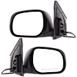 Driver and Passenger Side Mirror, Power Adjust, Heated, Manual Folding, Paintable, In-housing Signal Light, No Memory, No Puddle Light, No Auto-Dim, No Blind Spot Feature