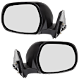 Driver and Passenger Side Mirrors, Power Adjust, Manual Folding, Non-Heated, Textured Black, No Signal Light, No Memory, No Puddle Light, No Auto-Dimming, No Blind Spot Feature
