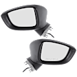 Driver and Passenger Side Mirrors, Power Adjust, Manual Folding, Non-Heated, Paintable, In-housing Signal Light, No Memory, No Puddle Light, No Auto-Dimming, No Blind Spot Feature