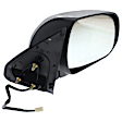 Driver and Passenger Side Mirrors, Power Adjust, Manual Folding, Non-Heated, Chrome, In-housing Signal Light, No Memory, No Puddle Light, No Auto-Dimming, No Blind Spot Feature