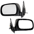 Driver and Passenger Side Mirrors, Power Adjust, Manual Folding, Non-Heated, Paintable, No Signal Light, No Memory, No Puddle Light, No Auto-Dimming, No Blind Spot Feature
