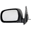Driver and Passenger Side Mirrors, Power Adjust, Manual Folding, Non-Heated, Paintable, No Signal Light, No Memory, No Puddle Light, No Auto-Dimming, No Blind Spot Feature
