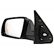 Driver and Passenger Side Mirror, Power Adjust, Heated, Power Folding, Chrome, In-glass Signal Light, With Memory, With Puddle Light, No Auto-Dim, No Blind Spot Feature
