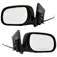 Driver and Passenger Side Mirror, Power Adjust, Non-Heated, Manual Folding, Paintable, No Signal Light, No Memory, No Puddle Light, No Auto-Dim, No Blind Spot Feature