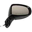Driver and Passenger Side Mirrors, Power Adjust, Manual Folding, Heated, Paintable, No Signal Light, No Memory, No Puddle Light, No Auto-Dimming, No Blind Spot Feature