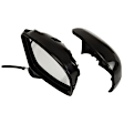 Driver and Passenger Side Mirrors, Power Adjust, Manual Folding, Heated, Paintable, No Signal Light, No Memory, No Puddle Light, No Auto-Dimming, No Blind Spot Feature
