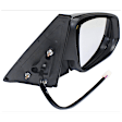 Driver and Passenger Side Mirrors, Power Adjust, Manual Folding, Heated, Paintable, In-housing Signal Light, No Memory, With Puddle Light, No Auto-Dimming, No Blind Spot Feature