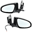 Driver and Passenger Side Mirrors, Power Adjust, Manual Folding, Heated, Paintable, No Signal Light, No Memory, No Puddle Light, No Auto-Dimming, No Blind Spot Feature