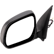 Driver and Passenger Side Mirrors, Power Adjust, Manual Folding, Non-Heated, Textured Black, No Signal Light, No Memory, No Puddle Light, No Auto-Dimming, No Blind Spot Feature