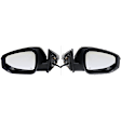 Driver and Passenger Side Mirrors, Power Adjust, Manual Folding, Heated, Paintable, In-housing Signal Light, No Memory, No Puddle Light, No Auto-Dimming, No Blind Spot Feature