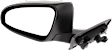 Driver and Passenger Side Mirror, Power Adjust, Heated, Power Folding, Paintable, In-housing Signal Light, No Memory, No Puddle Light, No Auto-Dim, No Blind Spot Feature