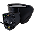Driver and Passenger Side Mirror, Power Adjust, Heated, Manual Folding, Paintable, In-housing Signal Light, With Puddle Light, With BSD in Glass and Side Object Sensor, Japan/USA Built Vehicles