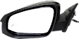 Driver and Passenger Side Mirrors, Power Adjust, Manual Folding, Heated, Paintable, In-housing Signal Light, With memory, With Puddle Light, No Auto-Dimming, With Blind Spot Detection in Glass