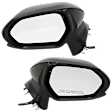 Driver and Passenger Side Mirrors, Power Adjust, Manual Folding, Non-Heated, Paintable, No Signal Light, No Memory, No Puddle Light, No Auto-Dimming, No Blind Spot Feature