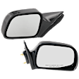 Driver and Passenger Side Non-Towing Mirrors, Power Adjust, Non-Heated, Non-Folding, Paintable, No Signal Light,  Memory, Puddle Light, Auto-Dimming, and Blind Spot Feature, USA Built Vehicle