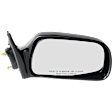 Driver and Passenger Side Non-Towing Mirrors, Power Adjust, Non-Heated, Non-Folding, Paintable, No Signal Light,  Memory, Puddle Light, Auto-Dimming, and Blind Spot Feature, USA Built Vehicle