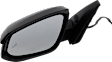 Driver and Passenger Side Mirror, Power Adjust, Heated, Manual Folding, Paintable, No Signal Light, No Memory, No Puddle Light, No Auto-Dim, With Blind Spot Detection in Glass