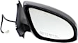Driver and Passenger Side Mirror, Power Adjust, Non-Heated, Manual Folding, Paintable, No Signal Light, No Memory, No Puddle Light, No Auto-Dim, No Blind Spot Feature