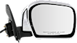 Driver and Passenger Side Mirrors, Power Adjust, Manual Folding, Non-Heated, Chrome, No Signal Light, No Memory, No Puddle Light, No Auto-Dimming, No Blind Spot Feature