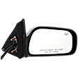 Driver and Passenger Side Non-Towing Mirrors, Power Adjust, Non-Folding, Heated, Paintable, No Signal Light, No Memory, No Puddle Light, No Auto-Dimming, No Blind Spot Feature