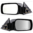 Driver and Passenger Side Mirror, Power Adjust, Non-Heated, Non-Folding, Paintable, No Signal Light, No Memory, No Puddle Light, No Auto-Dim, No Blind Spot Feature