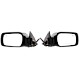 Driver and Passenger Side Mirror, Power Adjust, Heated, Non-Folding, Paintable, No Signal Light, No Memory, No Puddle Light, No Auto-Dim, No Blind Spot Feature