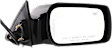 Driver and Passenger Side Mirror, Power Adjust, Heated, Non-Folding, Paintable, No Signal Light, No Memory, No Puddle Light, No Auto-Dim, No Blind Spot Feature