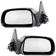 Driver and Passenger Side Mirror, RWD, Exc. PreRunner/S-Runner, Manual Adjust, Non-Heated, Paintable, Non-Folding, No Signal Light, No Blind Spot Feature, No Memory, No Puddle Light, No Auto-Dimming