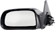 Driver and Passenger Side Mirror, RWD, Exc. PreRunner/S-Runner, Manual Adjust, Non-Heated, Paintable, Non-Folding, No Signal Light, No Blind Spot Feature, No Memory, No Puddle Light, No Auto-Dimming