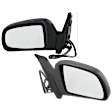 Driver and Passenger Side Mirror, Power Adjust, Heated, Manual Folding, Paintable, No Signal Light, No Memory, No Puddle Light, No Auto-Dim, No Blind Spot Feature