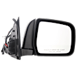 Driver and Passenger Side Mirrors, Power Adjust, Manual Folding, Non-Heated, Paintable, No Signal Light, No Memory, No Puddle Light, No Auto-Dimming, No Blind Spot Feature