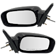 Driver and Passenger Side Mirrors, Manual Adjust, Non-Folding, Non-Heated, Paintable, No Signal Light, No Memory, No Puddle Light, No Auto-Dimming, No Blind Spot Feature