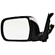 Driver and Passenger Side Mirrors, Power Adjust, Manual Folding, Non-Heated, Paintable, No Signal Light, No Memory, No Puddle Light, No Auto-Dimming, No Blind Spot Feature