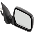 Driver and Passenger Side Mirrors, Power Adjust, Manual Folding, Non-Heated, Paintable, No Signal Light, No Memory, No Puddle Light, No Auto-Dimming, No Blind Spot Feature