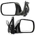 Driver and Passenger Side Mirrors, Power Adjust, Manual Folding, Heated, Paintable, No Signal Light, No Memory, No Puddle Light, No Auto-Dimming, No Blind Spot Feature