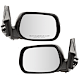 Driver and Passenger Side Mirrors, Manual Adjust, Manual Folding, Non-Heated, Paintable, No Signal Light, No Memory, No Puddle Light, No Auto-Dimming, No Blind Spot Feature