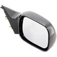 Driver and Passenger Side Mirrors, Power Adjust, Non-Folding, Heated, Paintable, No Signal Light, Memory, Puddle Light, Auto-Dimming, and Blind Spot Feature, For Models Without Navigation System