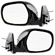 Driver and Passenger Side Mirrors, Power Adjust, Manual Folding, Heated, Paintable, No Signal Light, No Memory, No Puddle Light, No Auto-Dimming, No Blind Spot Feature