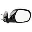 Driver and Passenger Side Mirrors, Power Adjust, Manual Folding, Heated, Paintable, No Signal Light, No Memory, No Puddle Light, No Auto-Dimming, No Blind Spot Feature