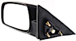 2007-2011 Toyota Camry - Driver and Passenger Side Mirror, Power Adjust, Non-Heated, Non-Folding, Paintable, No Signal Light, Without Memory Recall, No Puddle Light, No Auto-Dimming, No Blind Spot Feature