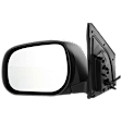 Driver and Passenger Side Mirror, Power Adjust, Non-Heated, Manual Folding, Paintable, No Signal Light, No Memory, No Puddle Light, No Auto-Dim, No Blind Spot Feature
