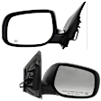 Driver and Passenger Side Mirror, Power Adjust, Heated, Manual Folding, Paintable, No Signal Light, No Memory, No Puddle Light, No Auto-Dim, No Blind Spot Feature
