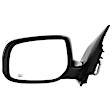 Driver and Passenger Side Mirror, Power Adjust, Heated, Manual Folding, Paintable, No Signal Light, No Memory, No Puddle Light, No Auto-Dim, No Blind Spot Feature
