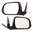 Driver and Passenger Side Mirrors, Power Adjust, Manual Folding, Heated, Paintable, No Signal Light, No Memory, No Puddle Light, No Auto-Dimming, No Blind Spot Feature