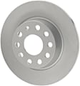 2019 Audi TT Quattro - Rear Brake Disc, G-Coated, Plain Surface, Solid, 5 Lugs, 272.03 mm, Except TTS & TT-RS, 2.0L 4Cyl