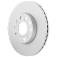 Front and Rear Brake Disc, G-Coated, Plain Surface, 5 Lugs