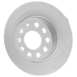 Front and Rear Brake Disc, G-Coated, Plain Surface, 5 Lugs