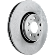 Front, Driver and Passenger Side Brake Discs, Plain Surface, Vented, For Models with 316mm Front Disc