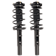 Front, Driver and Passenger Side Fully Loaded Strut, Sedan