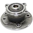 Front and Rear, Driver and Passenger Side Wheel Hub, 4 Lugs, With Bearing, 1.6L, 4Cyl